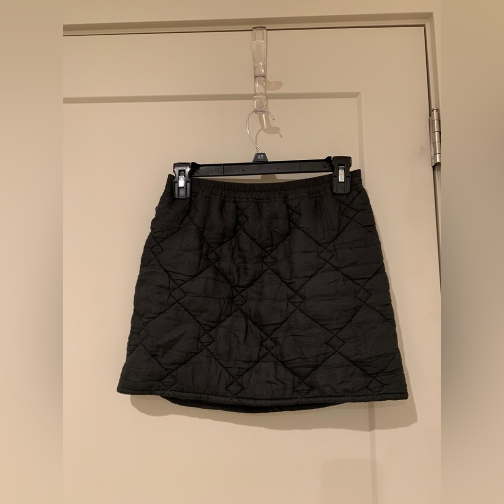 UO quilted mini skirt
